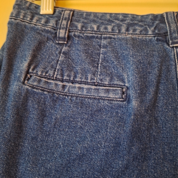 90s Sonoma Jean Co. Vintage High Rise Denim Mom Jeans Shorts Waist 29" Sz 6 😍 - Picture 2 of 6
